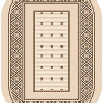 Овальная циновка Эко 7903-01 Люберецкие ковры .