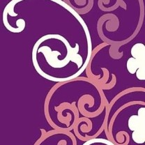 Ковер Mirage v805-violet Merinos Россия .