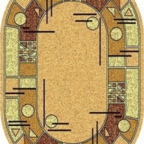 Овальный ковер Виктория b081v-130 KALINKA .