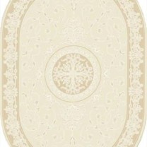 Овальный ковер Tibet 6008-cream Merinos Турция .