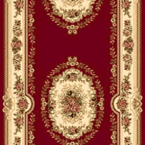 Ковровая дорожка Valencia (Валенсия) D007 RED Красный.