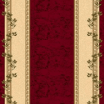 Ковровая дорожка Valencia (Валенсия) D005 RED Красный.