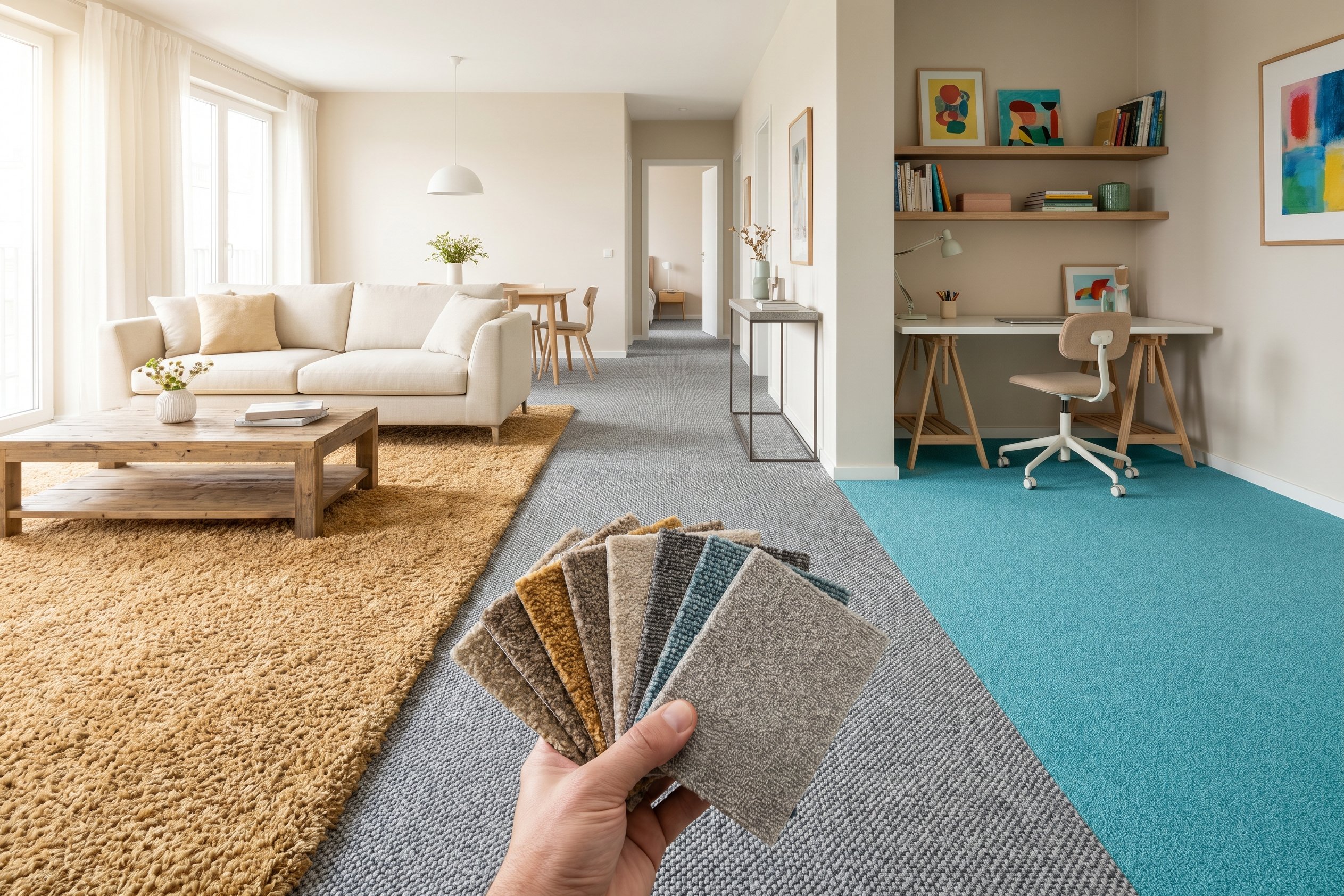 Как выбрать ковролин виды, основы, ворс для разных помещений