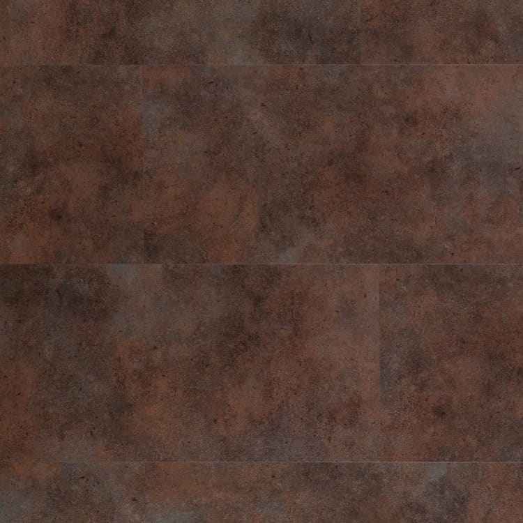 Плитка кварц-виниловая Aquafloor Stone (Стоун) AF6006ST Коричневый.